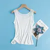 Women's 50% Silk Lace Neck Camisole Tank Top Vest  Shirt sleeveless Sleepwear M L XL 2XL TG108 ► Photo 3/6