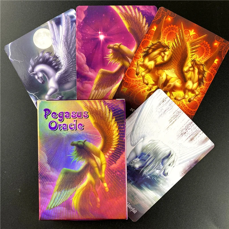 30Pcs Oracle Cards For Pegasus Interactive Board Games For Family Party Game Full English Version Interactive Activity Best Gift