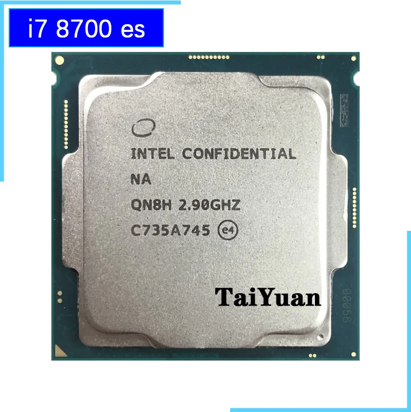 

Intel Core i7-8700 es i7 8700 es QN8H i7 8700es 2.9 GHz Six-Core Twelve-Thread CPU Processor 12M 65W LGA 1151