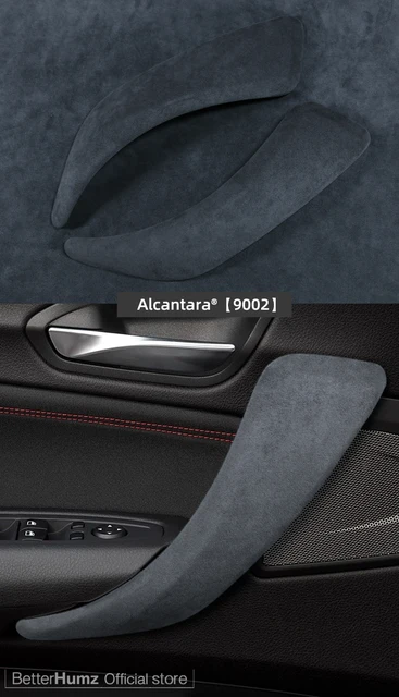 Tpic alcantara auto innen tür armlehne verkleidung tor griff verkleidung  für bmw f20 f21 f22 f23 2011-2015 1series autozubehör