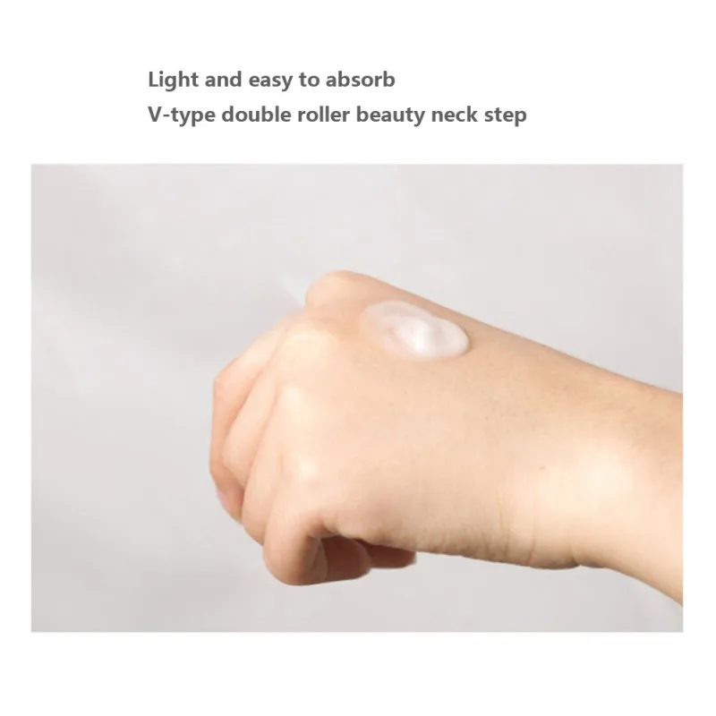 Double Roller V-shaped Neck Cream Moisturizing Smooth Fine Lines Firming Skin Neck Care Cream