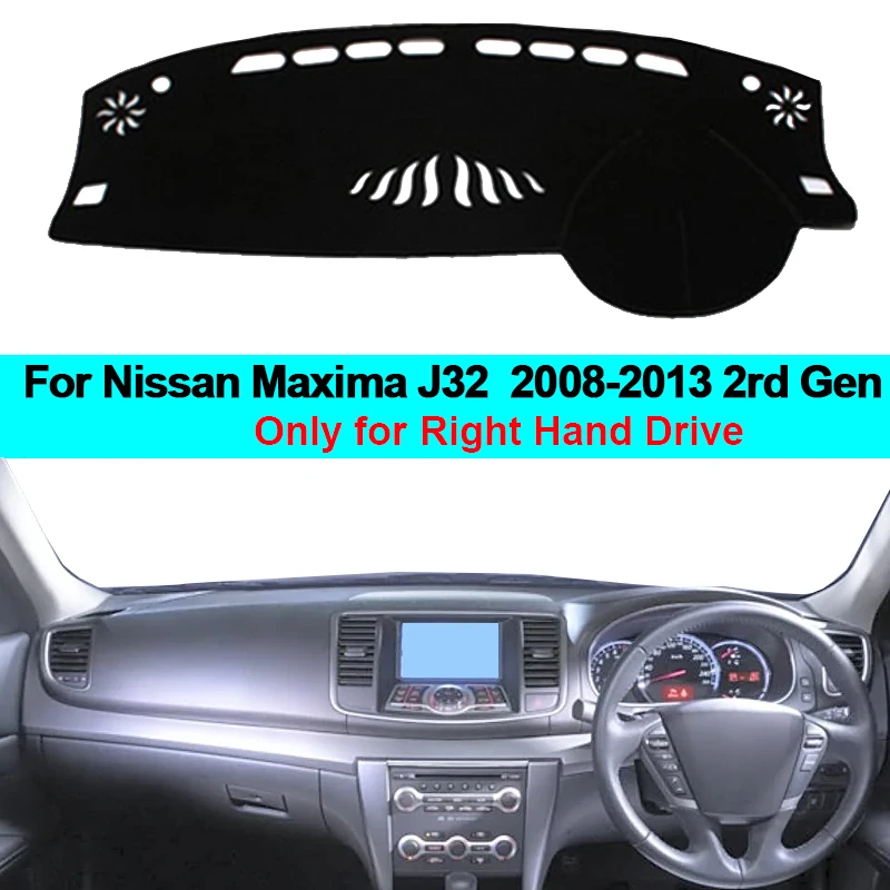 Car Inner Dashboard Cover Dash Mat Carpet Cushion Sun Shade Cape For