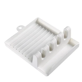 

1pc Kitchen Utensil Spatula Shelf Ladle Spoon Rest Holder Heat Resistant Cooking Storage Stand Holder Kitchen Tool
