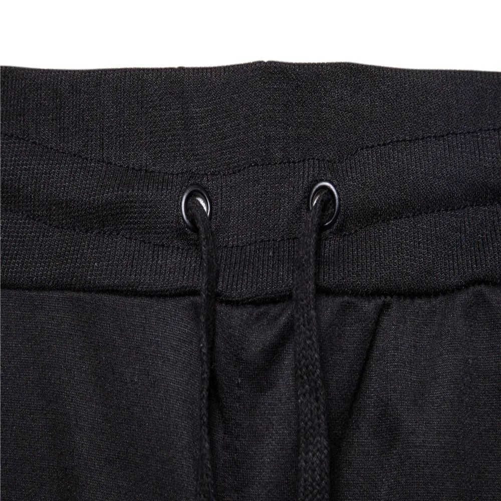 New Men's Fashion Elastic Waist Solid Color Sports Pants Casual Trousers Fitness Sweatpants Mens Outdoor Straight Trousers