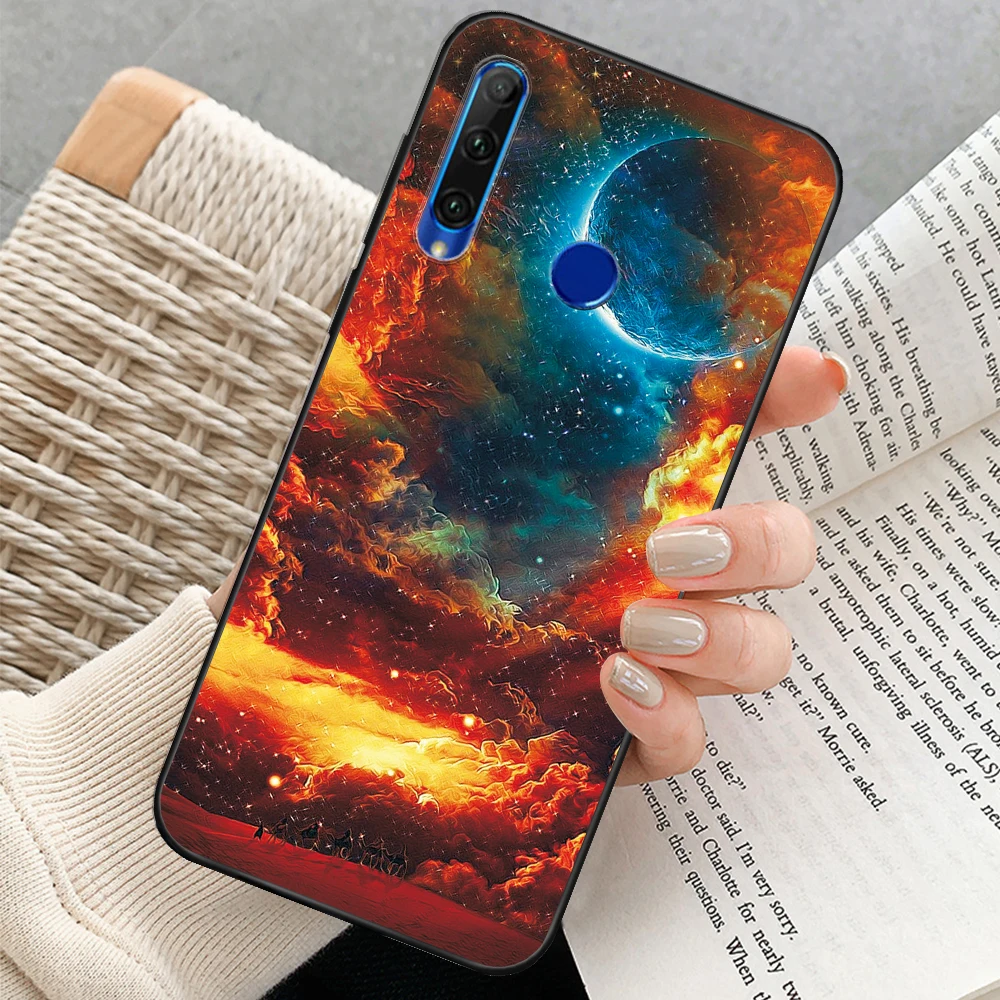 pouch phone Case For Honor 20e Case Honor 10i Soft Silicone Phone Cover For Honor 20i Cool Fashion Case For Huawei Honor 10i 20i 20e Fundas phone pouch for running Cases & Covers