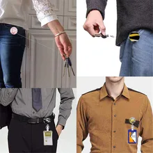 

3 Color Fashion Retractable Badge Reel Clip Students Teacher Nurse Holder Doctor Volunteer Id Card Holder Office Use