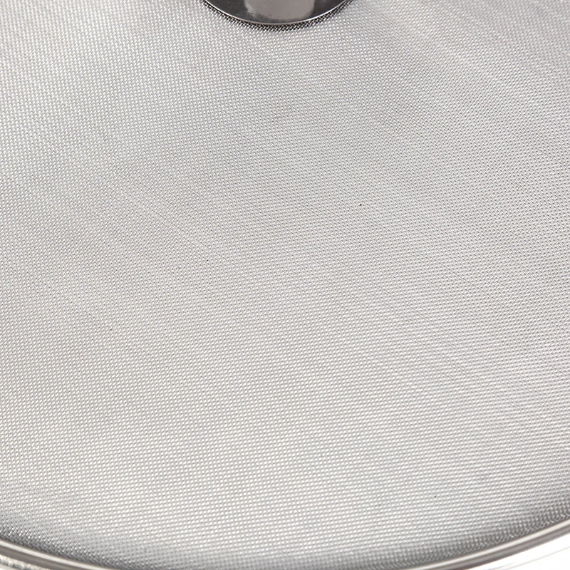 25/29/33cm Stainless Steel Splatter Screen Mesh Pot Lid for Cooking