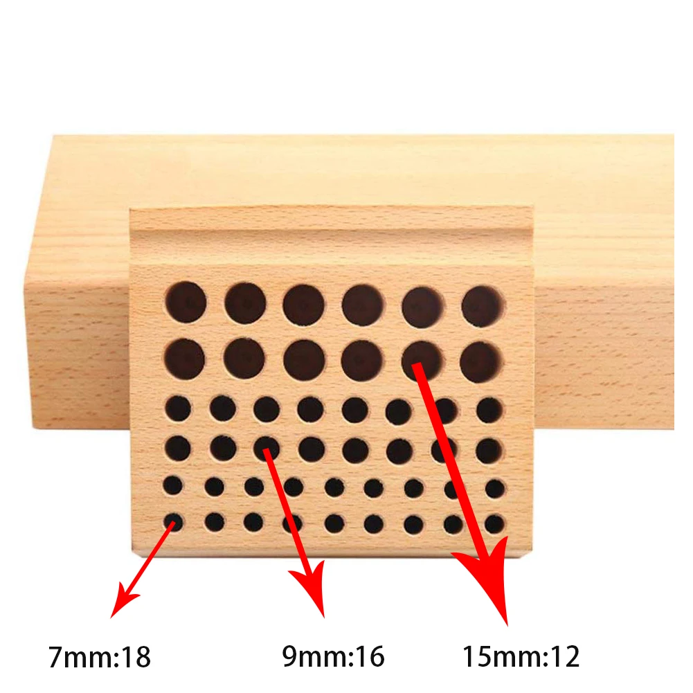 Рамка коробка размещение профессиональная мини деревянная полка для хранения DIY держатель инструмента щетка домашняя отвертка сиденье 46 перовое сверло, отверстие
