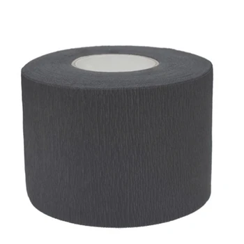 

5 Roll Black Hair Neck Paper Salon Waterproof Dye Perm Hair Ruffle Cover Hairdresser Collar Styling Tools