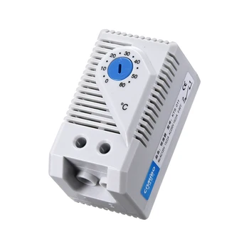 

uxcell Mechanical Thermostat, 0-60℃ Adjustable Compact N.C N.O Temperature Controller Switch N.O