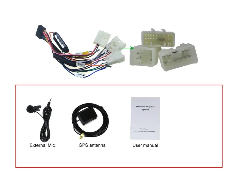 Sale JOYING 2 din Android 8.1 Car GPS radio Stereo touch screen Bluetooth Autoradio No DVD for Toyota Camry/Aurion 2007 2008 to 2011 18