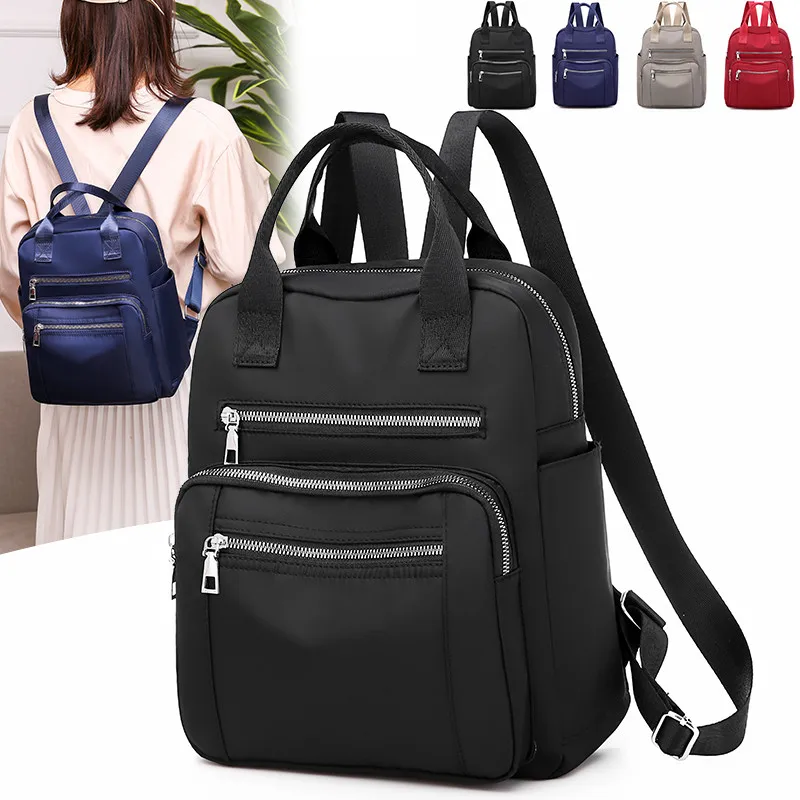 7L# Mochila clásica de moda sueca para mujer mochila de viaje imper 7L# Mochila clásica de moda sueca para mujer mochila de viaje imper