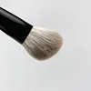 W02 Professional Handmade Makeup Brush Soft Blue Fox Goat Hair Angled Contour Sculpting Brush Ebony Handle Make Up Brushes 5