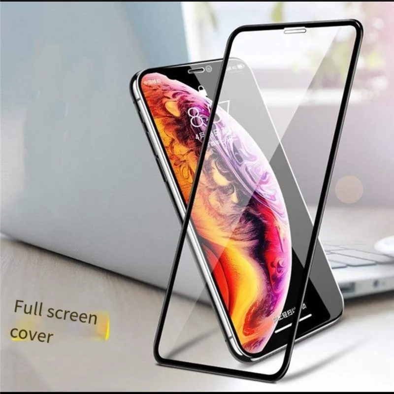 

Suitable for iphone11 11pro 11prom tempered film full screen full coverage HD anti-fingerprint anti-fall protective film