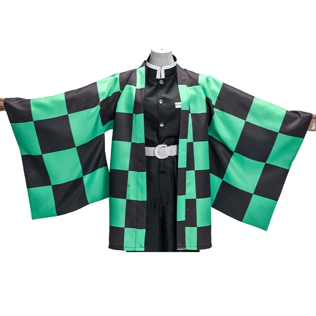 Demon Slayer Kimetsu no Yaiba Agatsuma Zenitsu Kamado Tanjirou Tomioka Giyuu Himejima Kyoumei Cloak Haori Kimono Yukata Cosplay 5