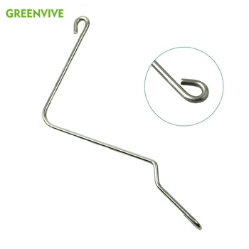 

30PCS/bag Stainless Steel Beehive Connectors Connecting Spring for Wooden Beehive Beekeeping Hardware Tools