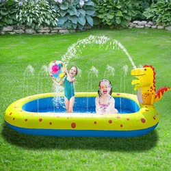 Doki – fontaine gonflable de dinosaures, dauphin, arroseur en plein air, palette de jeu, jouet pour enfants, grenouille piscine requin 