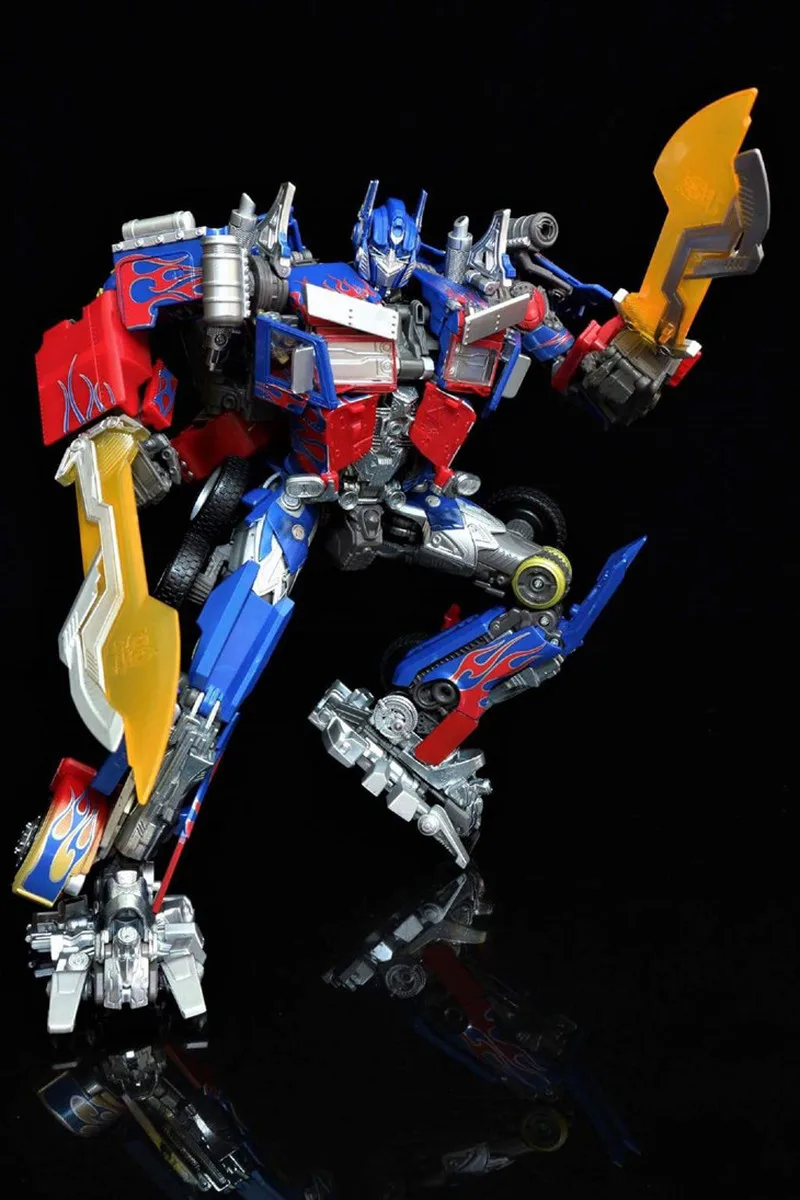 Экшн фигурки TAKARA TOMY трансформеры роботы кино шедевр MPM04 Optimus Prime металлическая