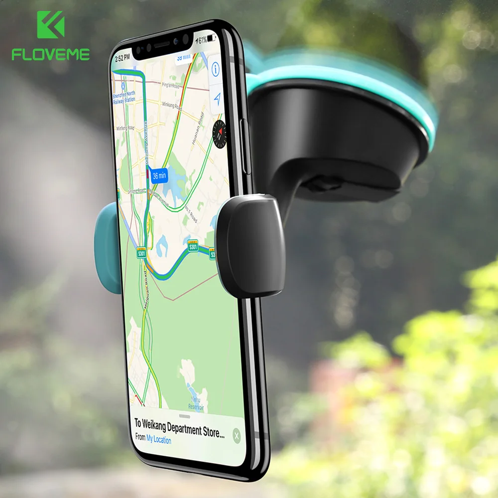3 in 1 Auto Telefon Halter FLOVEME Universal 360 Grad Einstellbare GPS Air Vent Halterung Auto Halt