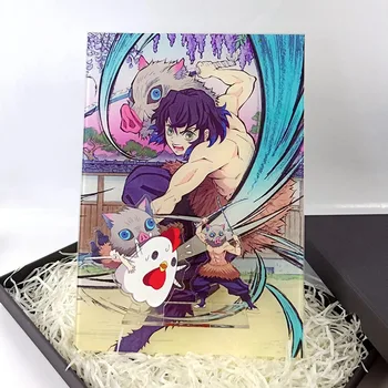 

Anime Demon Slayer: Kimetsu no Yaiba Kamado Tanjirou Tomioka Giyuu Cosplay Acrylic Stand Figure Model Set