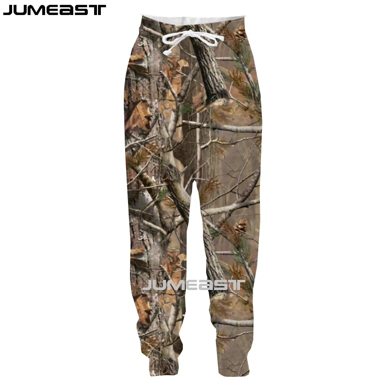 work casual pants Jumeast Men Women 3D Reed Camouflage Hunting Oversized Streetwear  Casual Long Pants Sweatpants Fashion Spring Autumn Trousers business casual pants Casual Pants