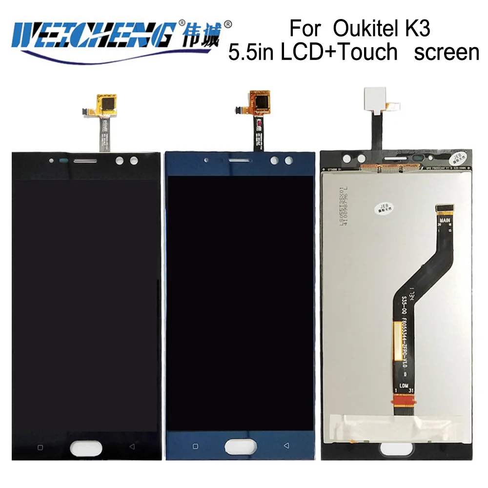 Oukitel K10, LCD testado para OUKITEL K3, K5, K6, K7