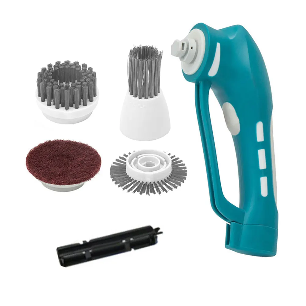 

Scrubber Light Weight For Kitchen Electric Handle Power Cleaning Tool Bathroom Washing Machine Portable Home