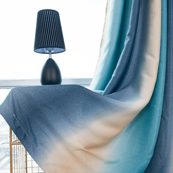 

Lychee Stripe Gradient Ramp Curtain Modern Door Curtain Window Room Divider Curtain Valance Home Decoration