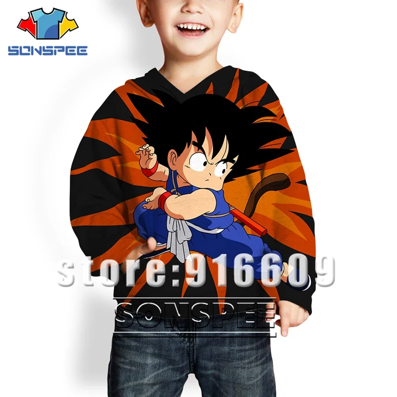 Модная толстовка с 3D принтом Dragon Ball Goku для женщин и мужчин Толстовка в стиле
