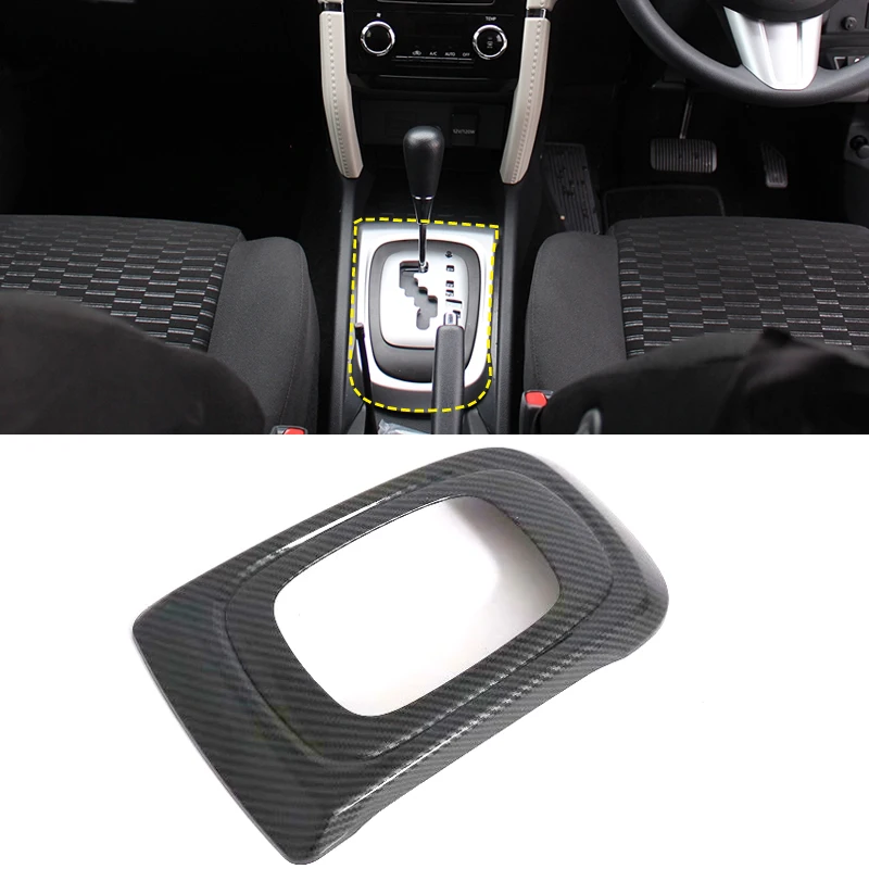 

For Toyota Rush Daihatsu Terios F800 F850 2018 2019 Carbon Style Automatic Gear Box Panel Frame Decoration Cover Trim