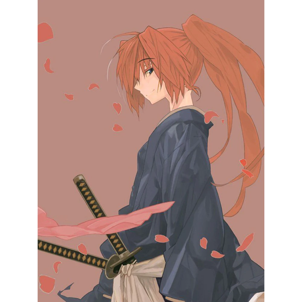 Kenshin Anime Himura Anime - Paint By Number - Painting By Numbers