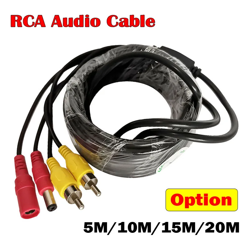 5 м 10 20 возможностью погружения на глубину до 30 RCA аудио кабель CCTV Выход/видео