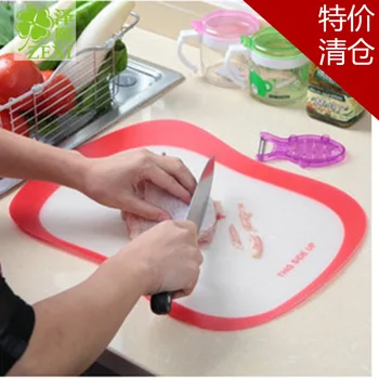 

Q T5059 Resin Dull Polish Compartmental Cutting Board Transparent Cut Cutting Board Non-slip Chopping Block Cutting Board