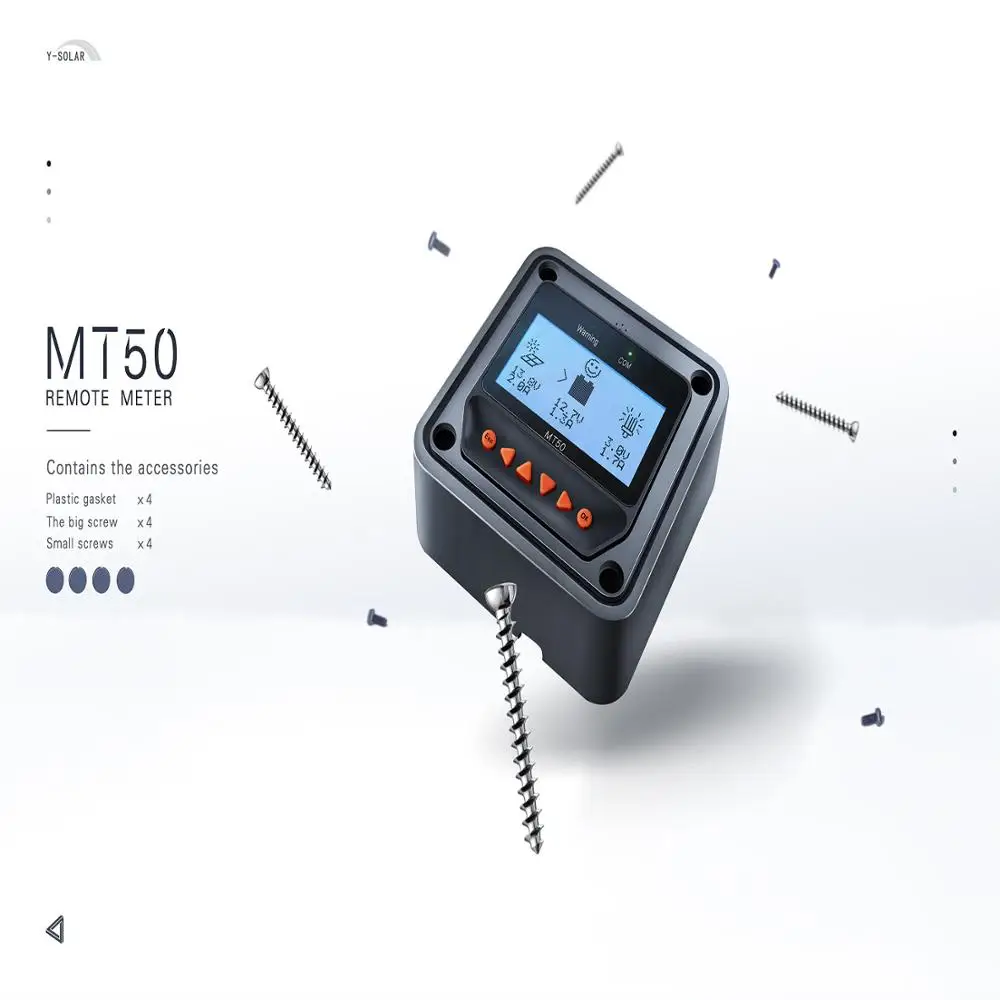 Дистанционный измеритель Дисплей MT 50 для EPever EPsolar MPPT Контроллер заряда