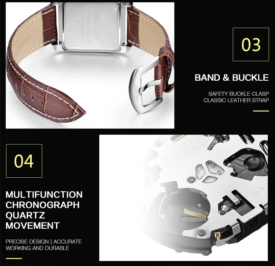 MEGIR оригинальные часы для мужчин лучший бренд класса люкс кварцевые военные часы кожаные Наручные часы для мужчин Relogio Masculino Erkek Kol Saati