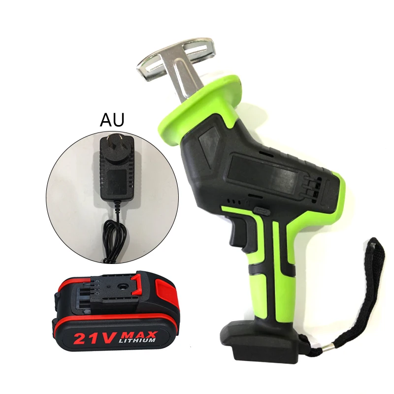

21V 3500mAh Rechargeable Chainsaw Portable Rubber Handle Grip Impact Wrenches