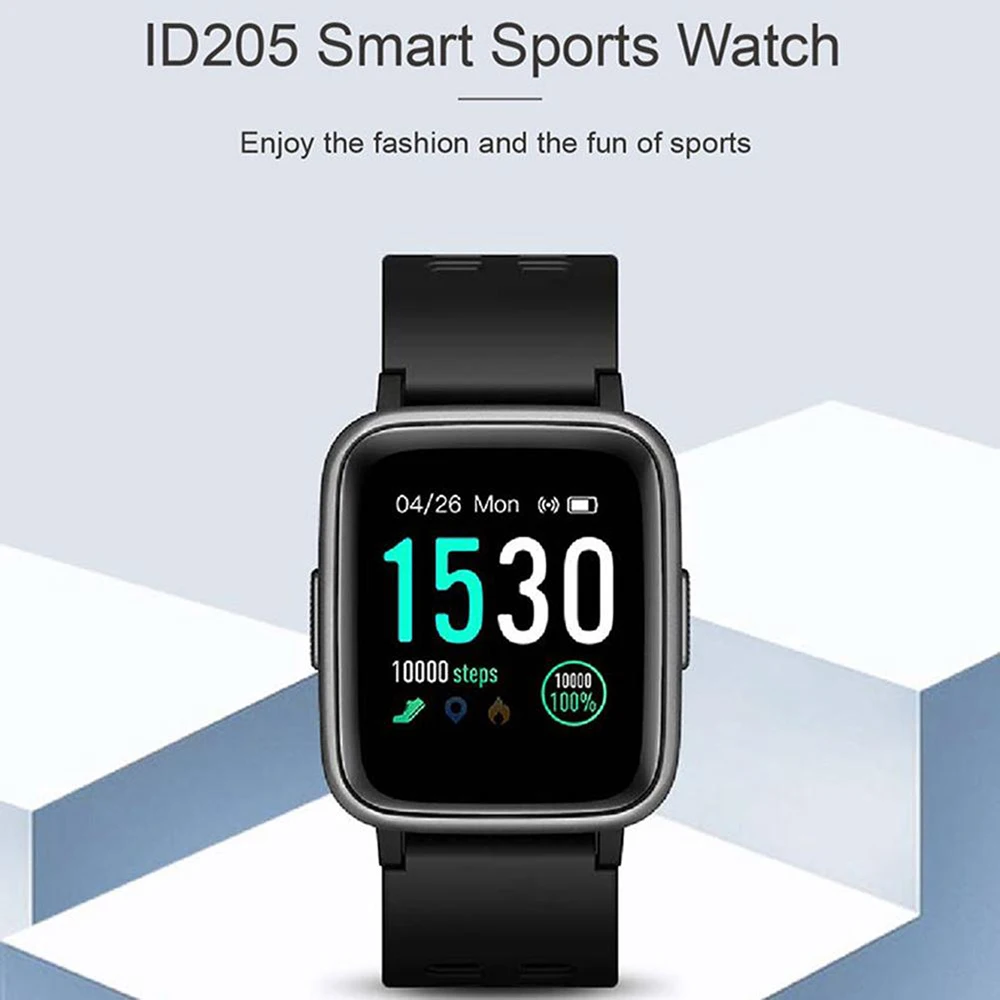 ID205 Smart Bracelet IP68 smart band blood oxygen blood pressure watch heart rate monitor smart watch wristband fitness tracker