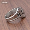Punk 316L Stainless Steel Silver Color Biker Mechanic Wrench Screw Style Tools Ring Jewelry 4