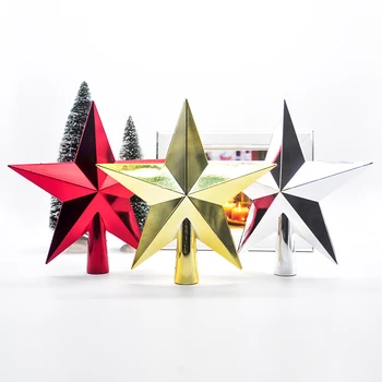 

20cm Venus Christmas Tree Top Star 3D Pentagram Christmas Ornament Decoration Desktop Christmas Decoration Happy New Year
