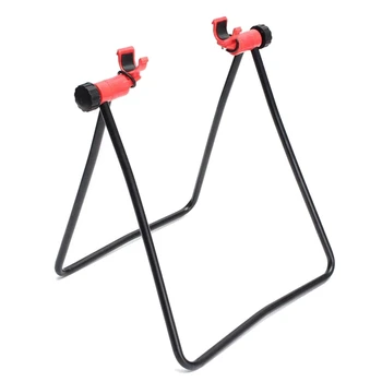 

Dropship-Mountain Bike Road Bike Triangle Vertical Stand Display Wheel Hub Bike Repair Stand Kickstand For Bicycle Repair Floor
