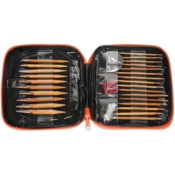 

13 Sizes of Aluminum Circular Knitting Needle Ring Sets, Crochet Hook Sets, Yarn Knitting Tools, Sewing Accessories