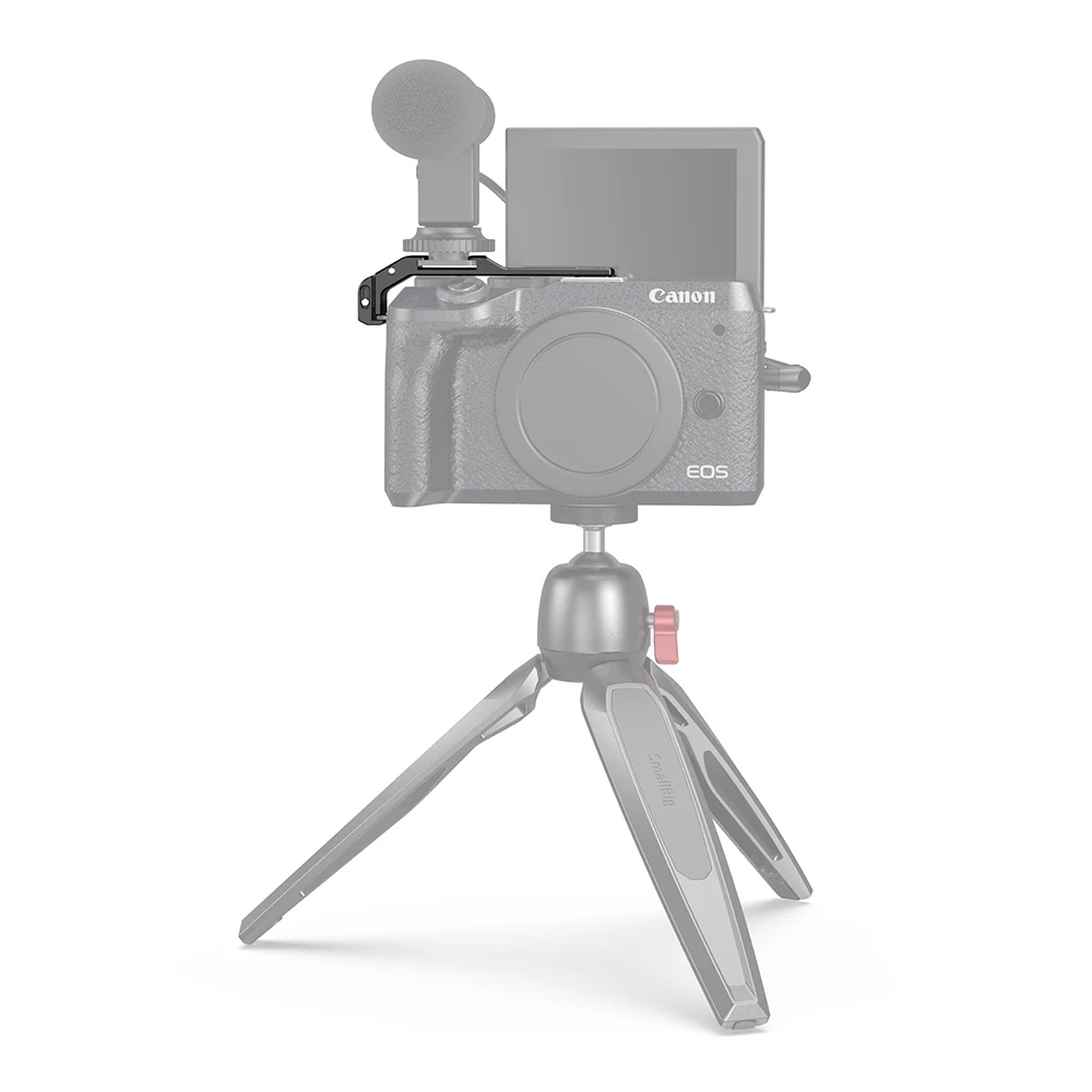 SmallRig Vlogging Cold Shoe Relocation Plate for Canon EOS M6 Mark II BUC2627