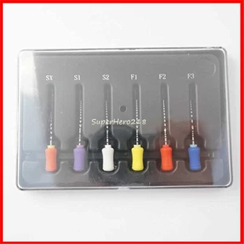 

Dental NiTi Protaper Hand Use Root Canal Files 25MM-SX-F3 (1 packs)