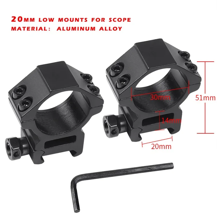 Имитация Swarovskl 4-20x56 SFIR RifleScopes Mil Dot glass F40-1 прицелы для охотничьей винтовки Сделано в Китае - Цвет: 20mm(low)