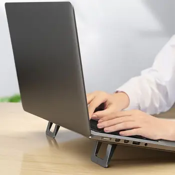 

2PCS Anti-slip Silicone Bracket Desktop Laptop Stand Holder for MacBook Pro Air