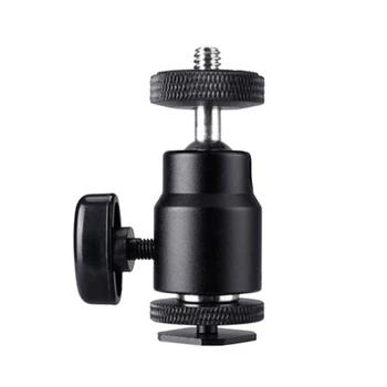 

2Pcs 1/4 Inch Hot Shoe Mount with Shoe Adapter Screw for Cameras, Smart Phone, Gopro, LED Video Light, Video Monitor