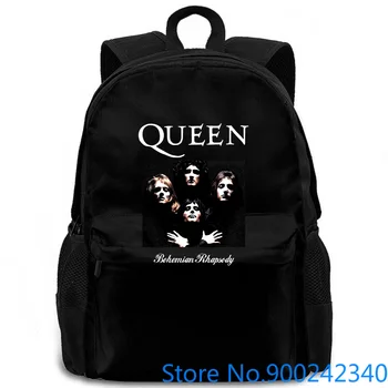 

Queen Band , Bohemian Rhapsody , Freddie Mercury Brand Male Slim Fit women men backpack laptop travel school adult