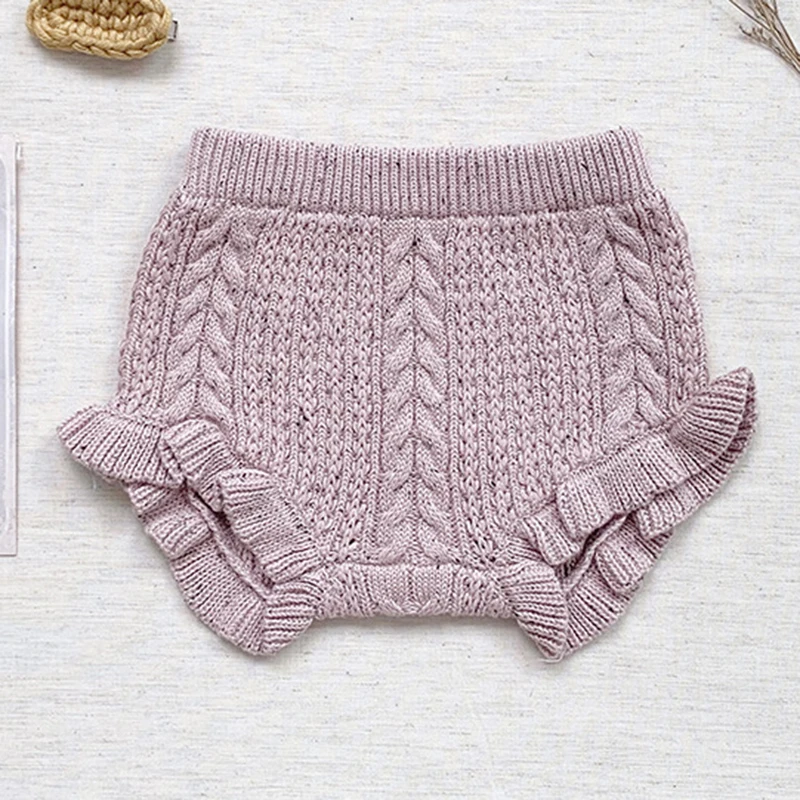 Children Clothing Kids PP Shorts Baby Boys Girls Knitting Shorts Baby Boy Girl Pants Autumn Spring Girl Knit Pants