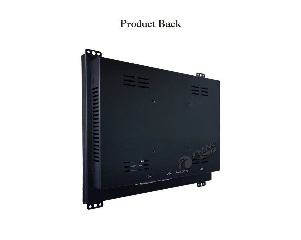 K150TN-DV/1" 1024x768 4:3 power On Boot DVI металлический корпус открытая Встроенная рамка промышленное оборудование монитор ПК ЖК-экран