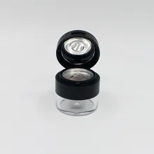 3 г Рассыпчатая банка для пудры с ситом Косметический Пластиковый рассыпной чехол для пудры с зеркалом румяна на чехол футляр для теней для глаз посылка 30 шт